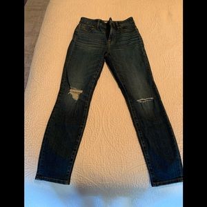 Madewell 10” Curvy Waist Jeans, skinny jeans size 25